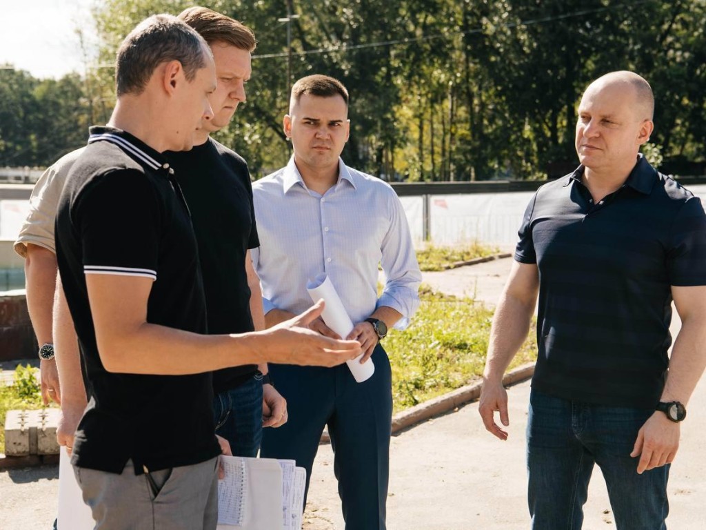 В подмосковном Пушкино в микрорайоне Дзержинец благоустраивают бульвар