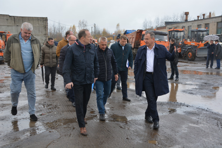 В Иванове депутаты городской Думы проверили, как коммунальные службы готовы к снегопадам и гололёду